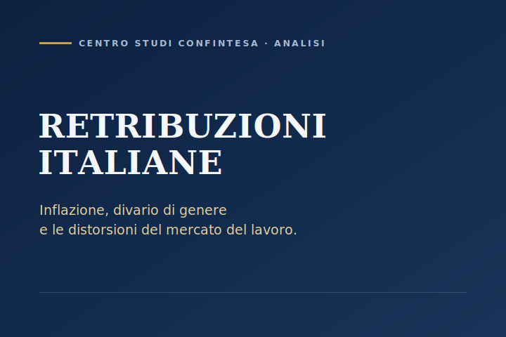 RETRIBUZIONI ITALIANE: INFLAZIONE, DIVARIO DI GENERE E LE DISTORSIONI DEL MERCATO DEL LAVORO.
